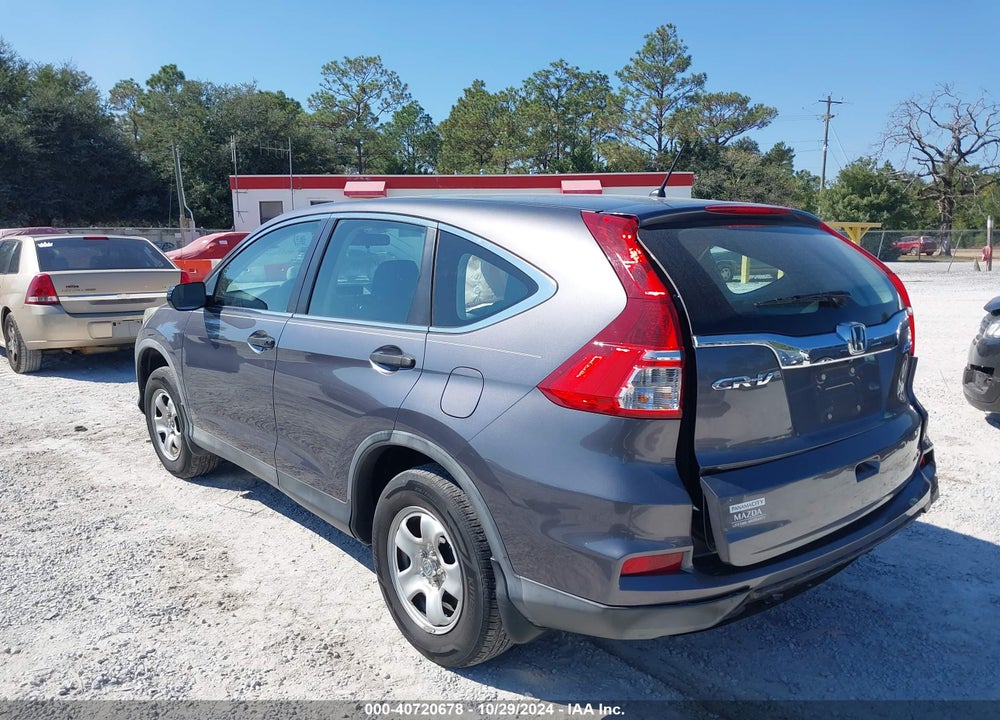 2016 HONDA CR-V LX VIN: 5J6RM4H34GL115656