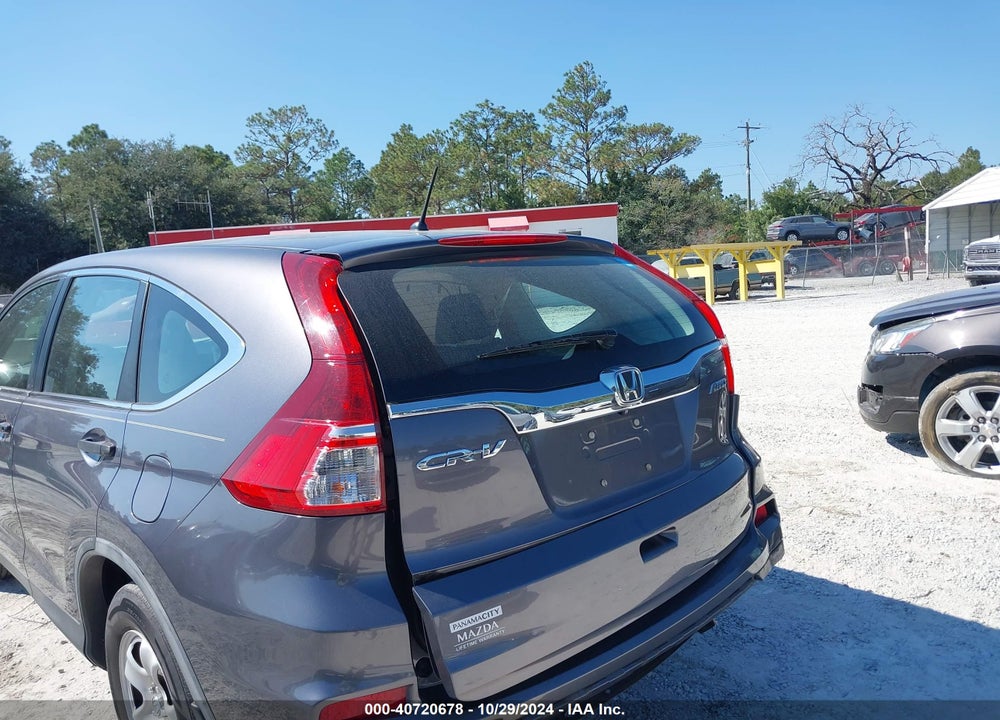 2016 HONDA CR-V LX VIN: 5J6RM4H34GL115656