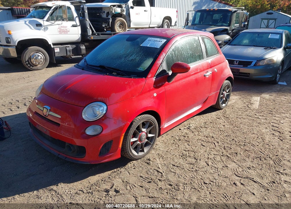 2013 FIAT 500 ABARTH VIN: 3C3CFFFHXDT661219