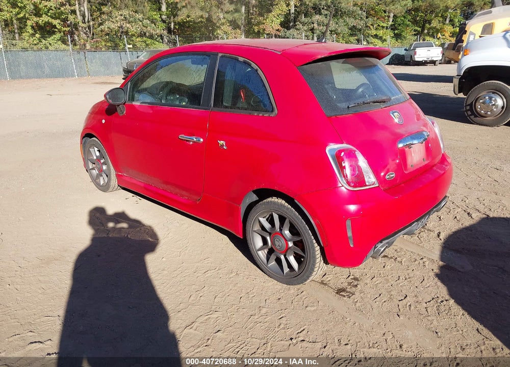 2013 FIAT 500 ABARTH VIN: 3C3CFFFHXDT661219