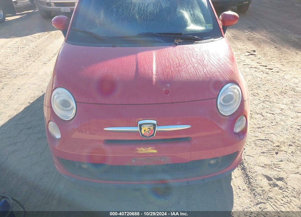 2013 FIAT 500 ABARTH VIN: 3C3CFFFHXDT661219