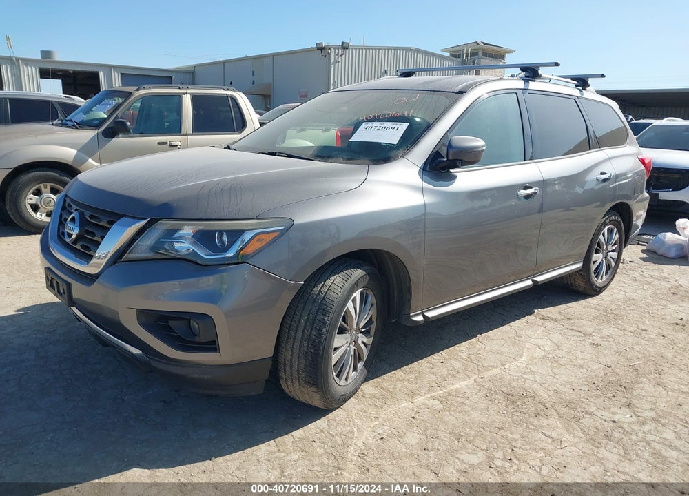 2018 NISSAN PATHFINDER SV VIN: 5N1DR2MN7JC659326