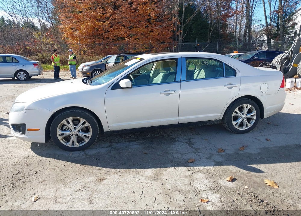 2012 FORD FUSION SE VIN: 3FAHP0HAXCR234149