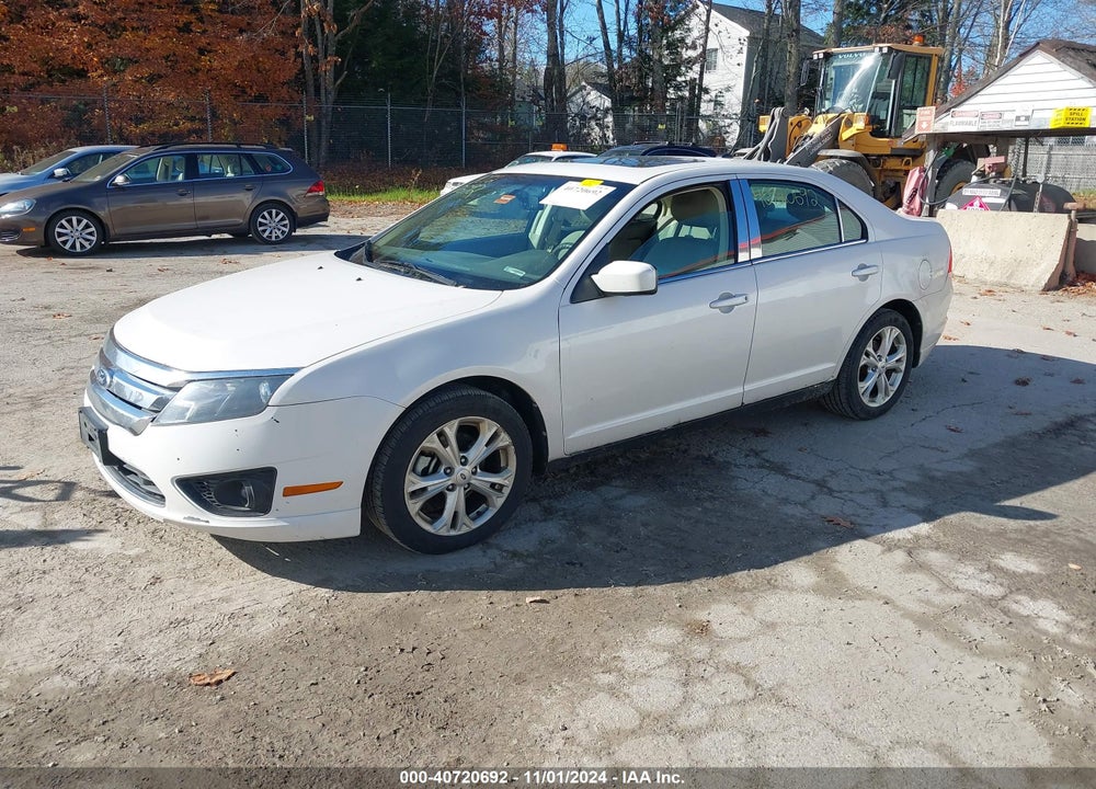 2012 FORD FUSION SE VIN: 3FAHP0HAXCR234149
