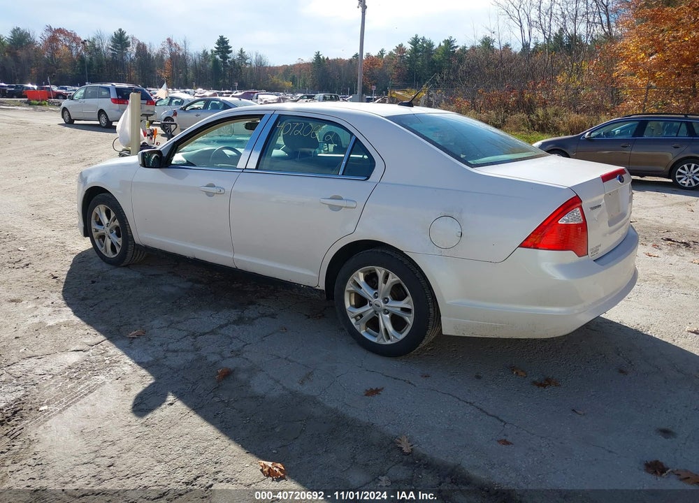 2012 FORD FUSION SE VIN: 3FAHP0HAXCR234149