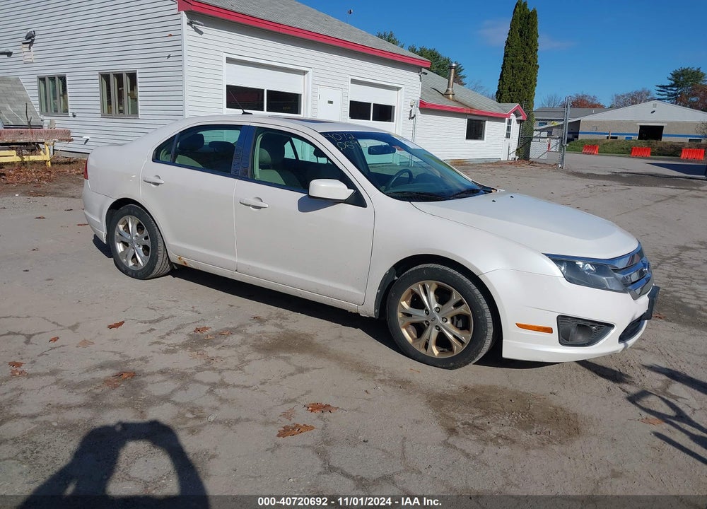 2012 FORD FUSION SE VIN: 3FAHP0HAXCR234149