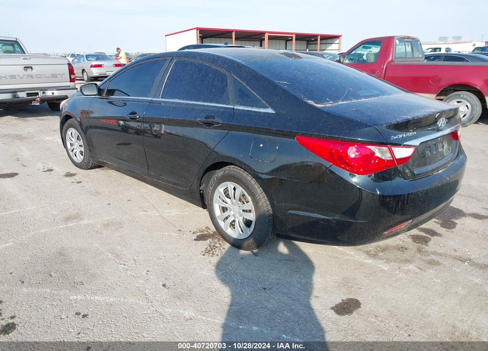 2012 HYUNDAI SONATA GLS VIN: 5NPEB4AC8CH378137