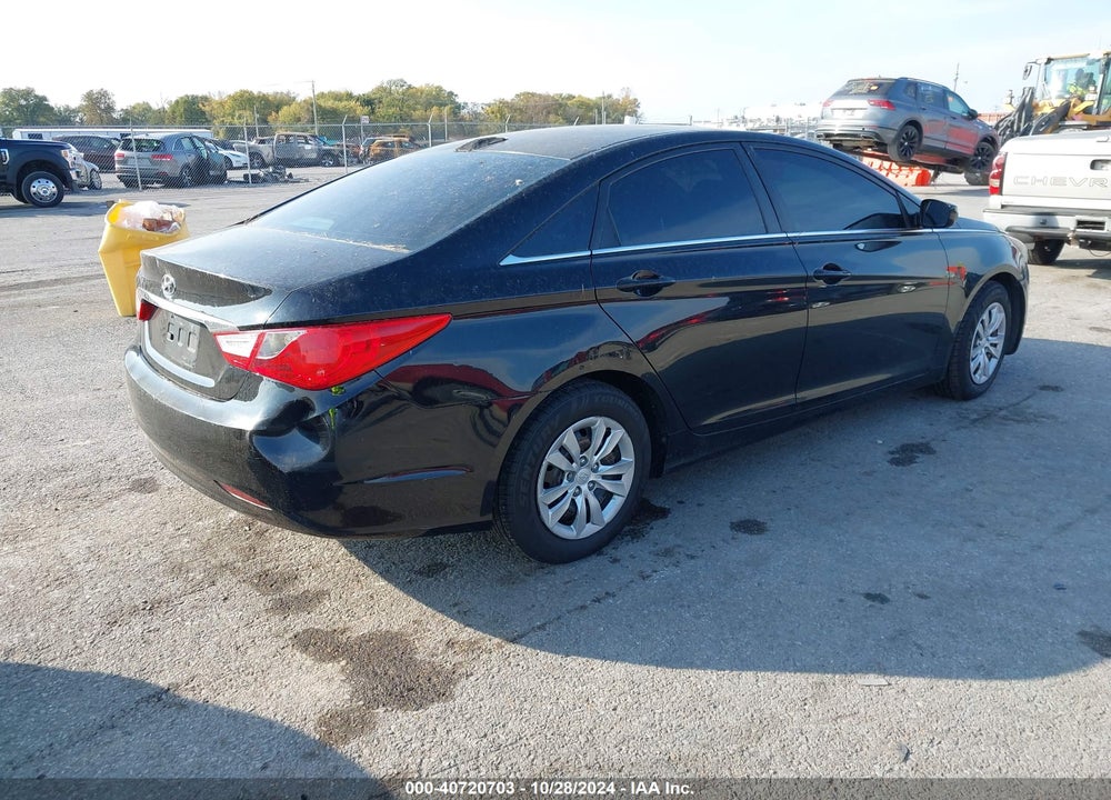 2012 HYUNDAI SONATA GLS VIN: 5NPEB4AC8CH378137