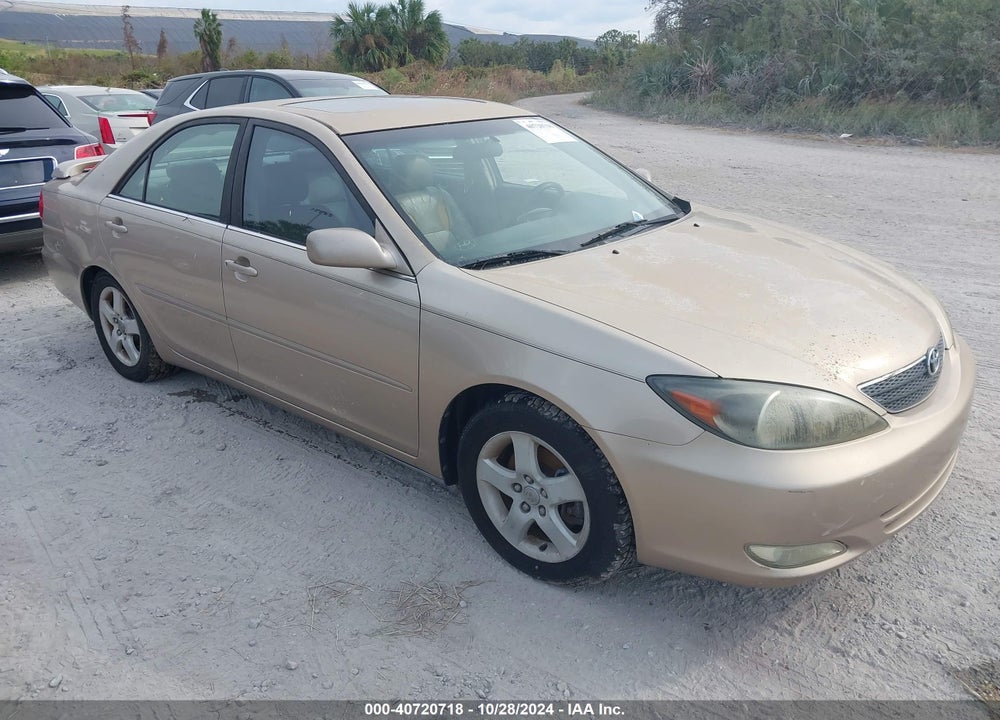 2002 TOYOTA CAMRY SE V6 VIN: 4T1BF32K52U002518