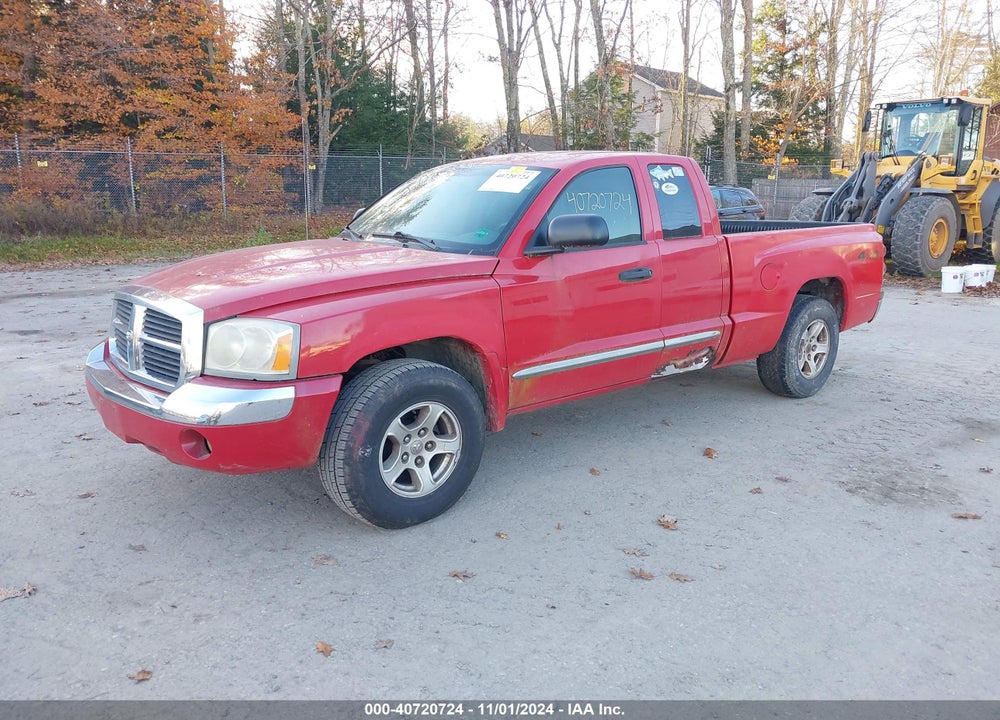 2005 DODGE DAKOTA LARAMIE VIN: 1D7HW52K45S204542