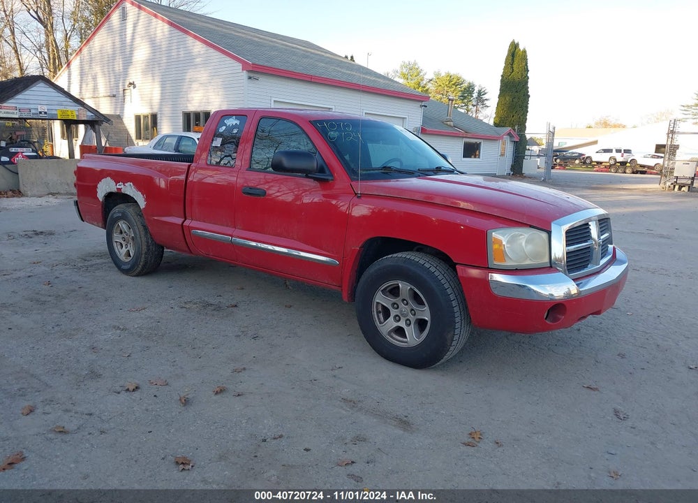 2005 DODGE DAKOTA LARAMIE VIN: 1D7HW52K45S204542