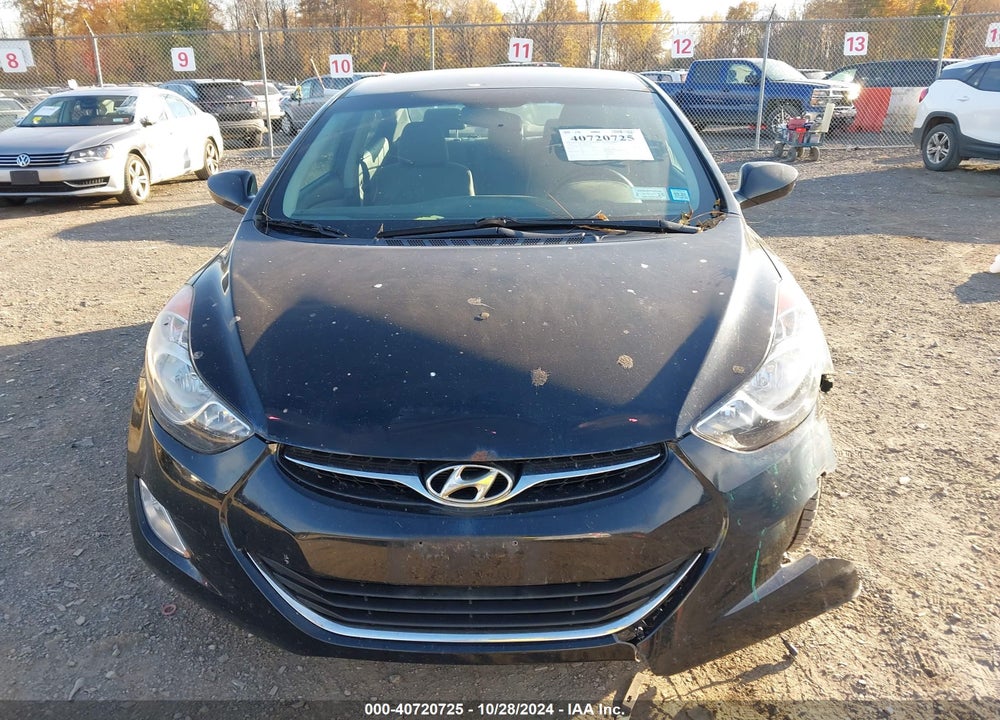 2013 HYUNDAI ELANTRA GLS VIN: KMHDH4AE4DU656594
