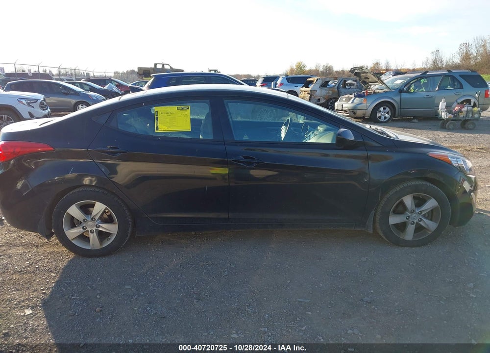 2013 HYUNDAI ELANTRA GLS VIN: KMHDH4AE4DU656594