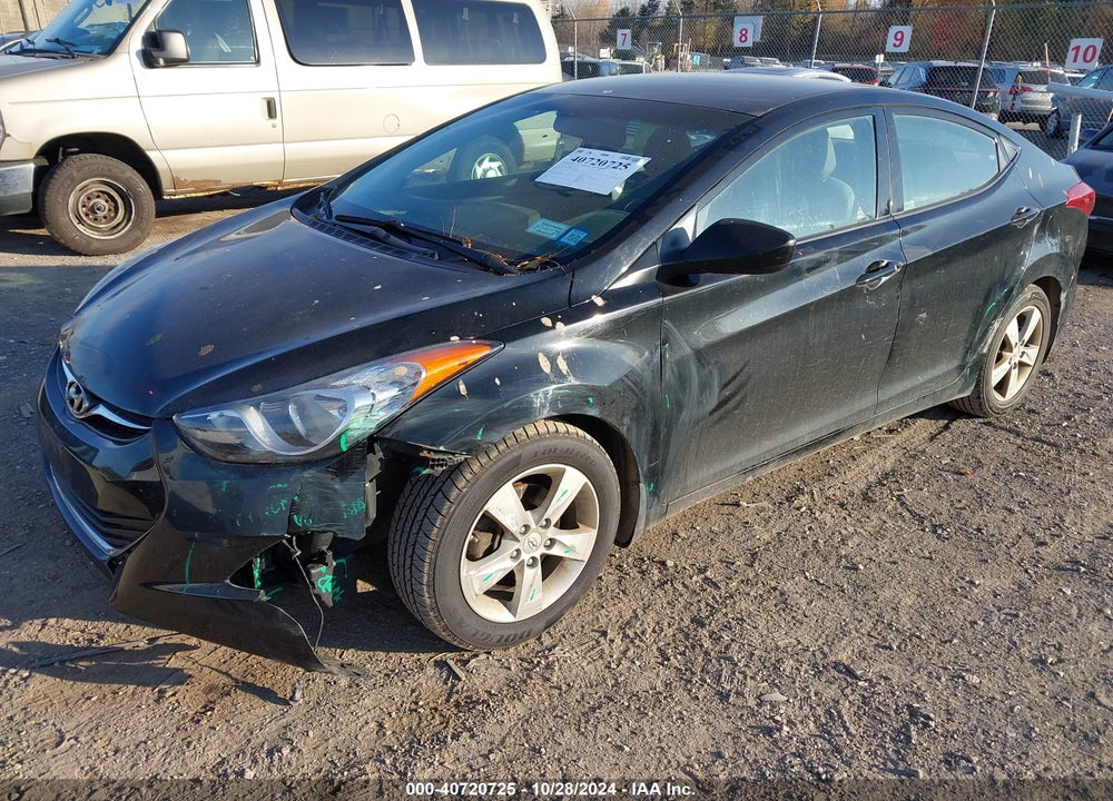 2013 HYUNDAI ELANTRA GLS VIN: KMHDH4AE4DU656594