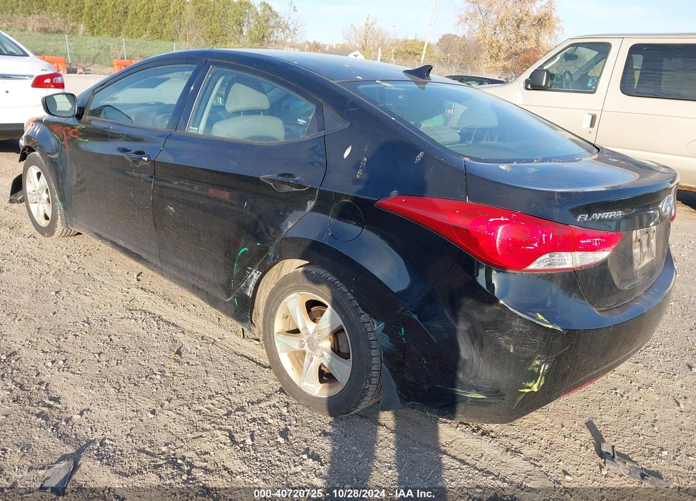 2013 HYUNDAI ELANTRA GLS VIN: KMHDH4AE4DU656594