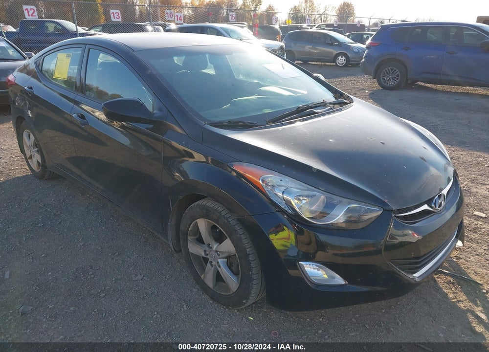 2013 HYUNDAI ELANTRA GLS VIN: KMHDH4AE4DU656594