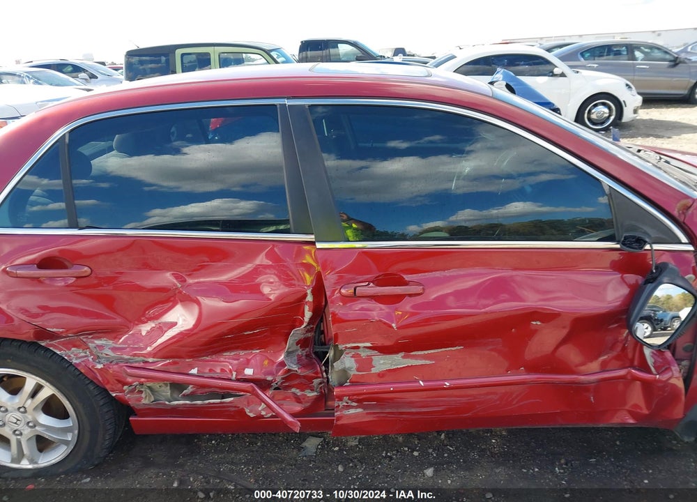 2007 HONDA ACCORD 2.4 EX VIN: 1HGCM56747A185923