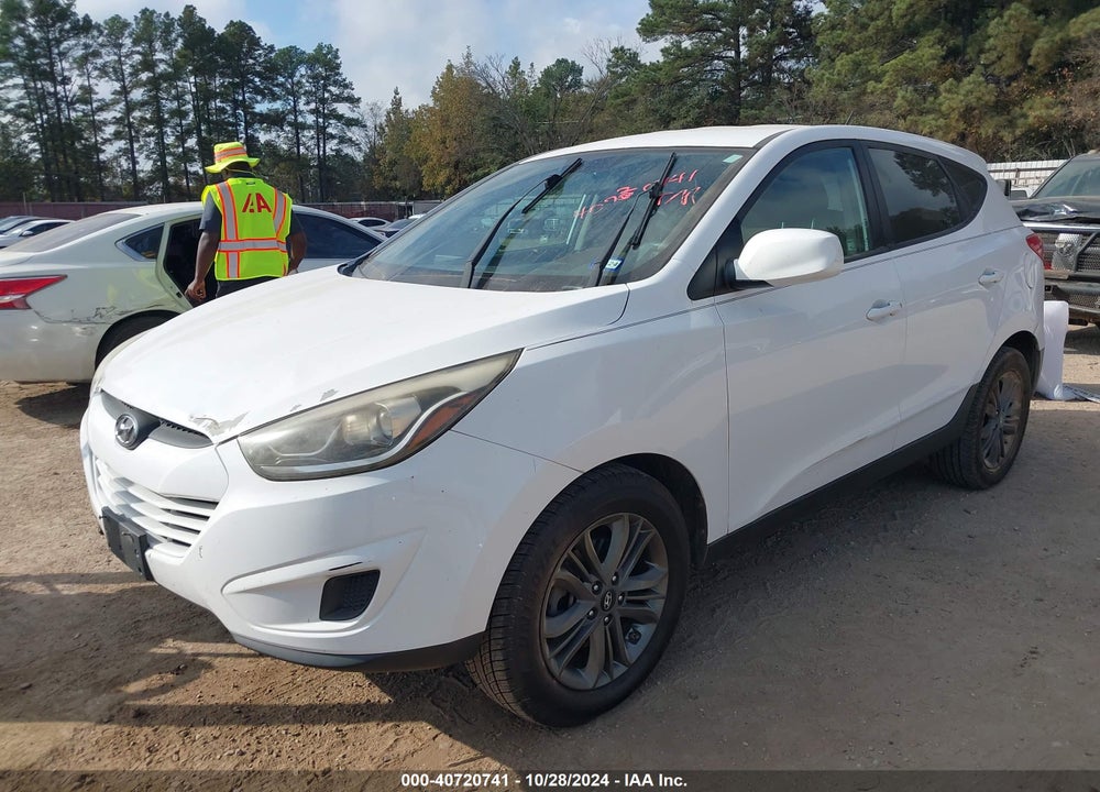 2014 HYUNDAI TUCSON GLS VIN: KM8JT3AF4EU848295