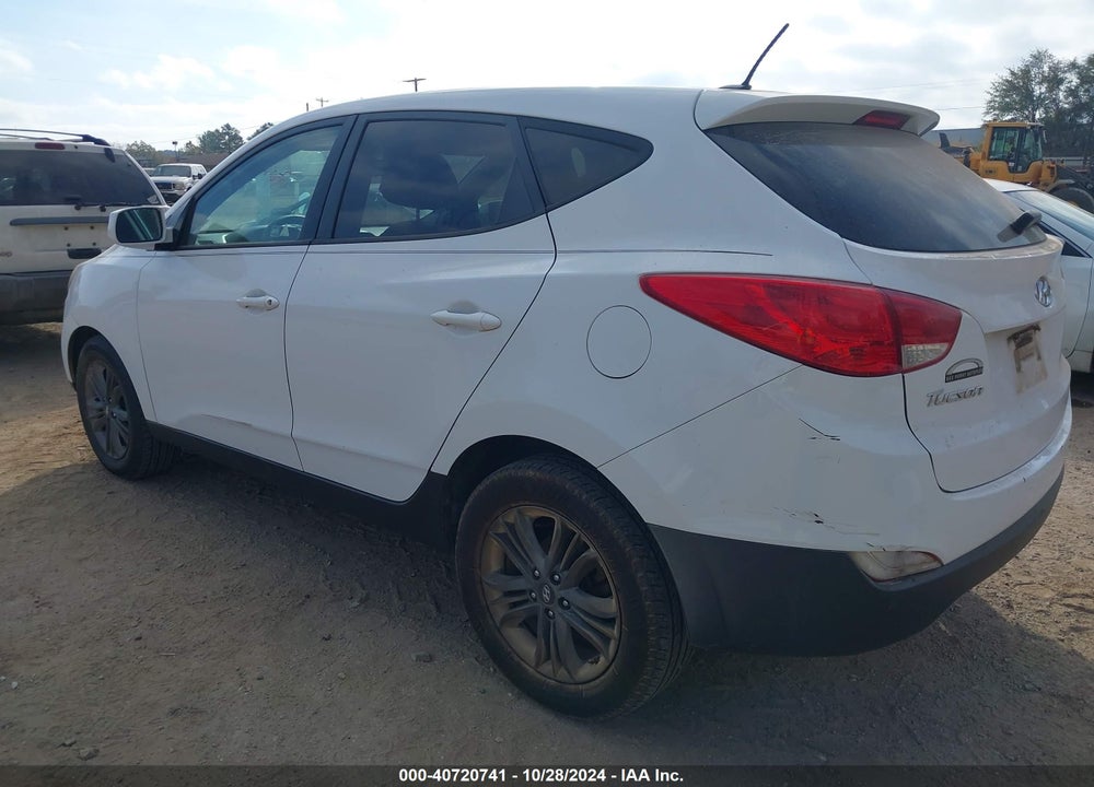 2014 HYUNDAI TUCSON GLS VIN: KM8JT3AF4EU848295