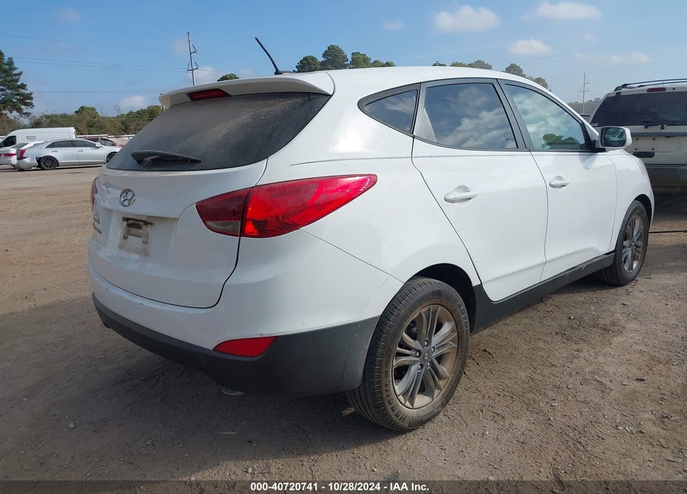 2014 HYUNDAI TUCSON GLS VIN: KM8JT3AF4EU848295