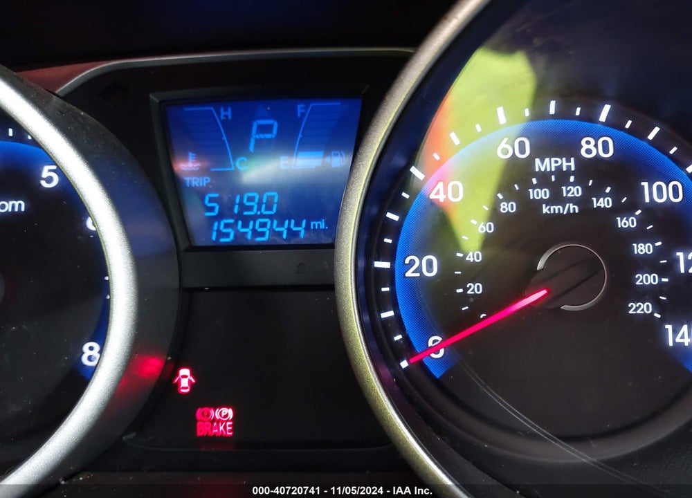 2014 HYUNDAI TUCSON GLS VIN: KM8JT3AF4EU848295