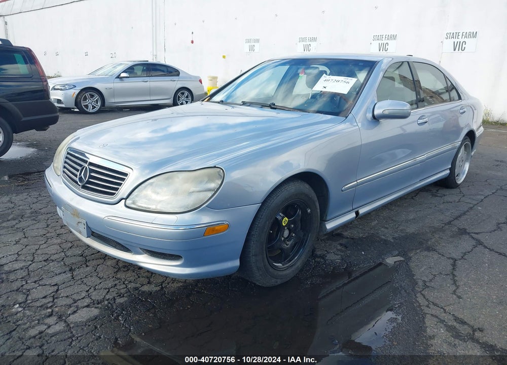 2001 MERCEDES-BENZ S 430 VIN: WDBNG70J71A203402