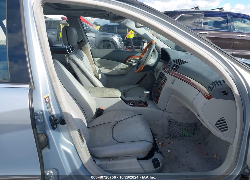 2001 MERCEDES-BENZ S 430 VIN: WDBNG70J71A203402