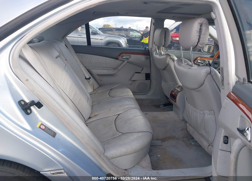 2001 MERCEDES-BENZ S 430 VIN: WDBNG70J71A203402