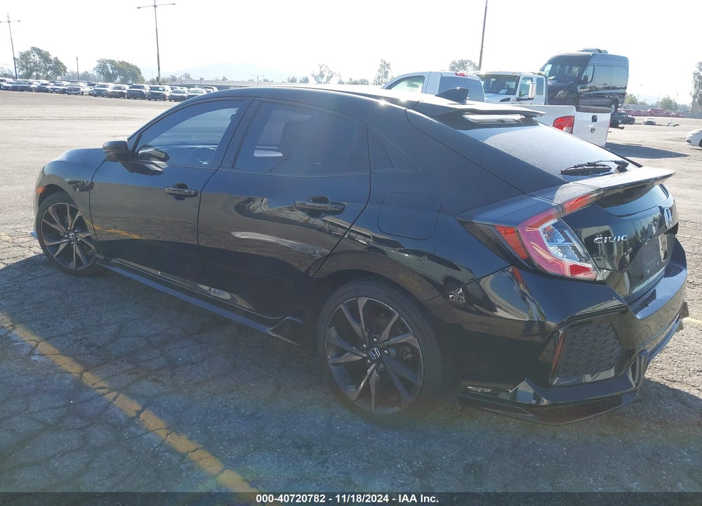 2018 HONDA CIVIC SPORT VIN: SHHFK7H41JU432554
