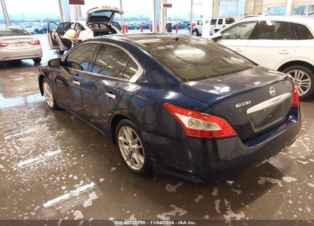2009 NISSAN MAXIMA 3.5 SV VIN: 1N4AA51E09C824798