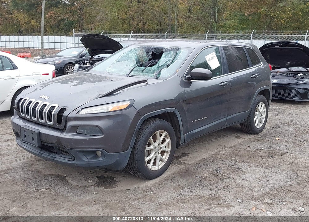 2016 JEEP CHEROKEE LATITUDE VIN: 1C4PJMCB7GW338227