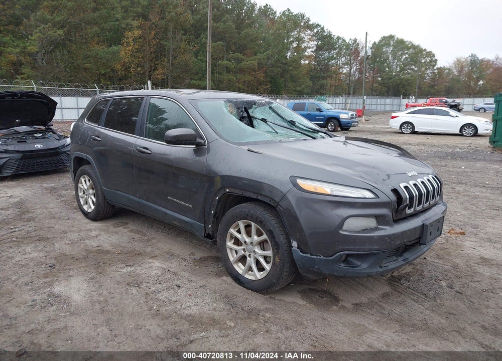 2016 JEEP CHEROKEE LATITUDE VIN: 1C4PJMCB7GW338227