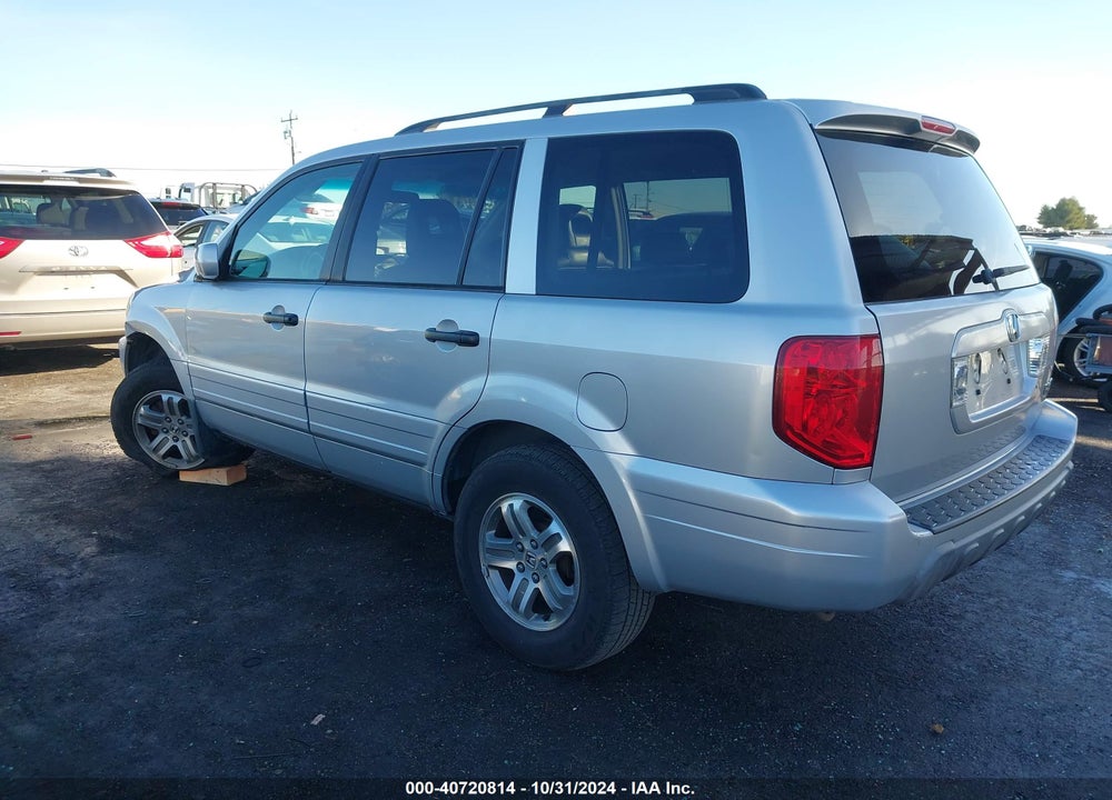 2003 HONDA PILOT EX-L VIN: 2HKYF18643H517194