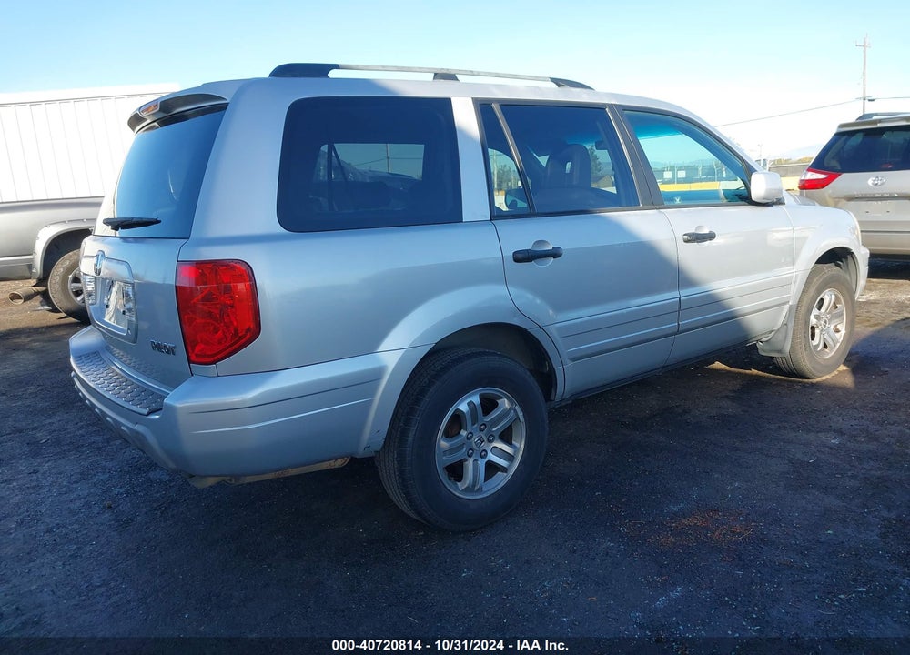 2003 HONDA PILOT EX-L VIN: 2HKYF18643H517194