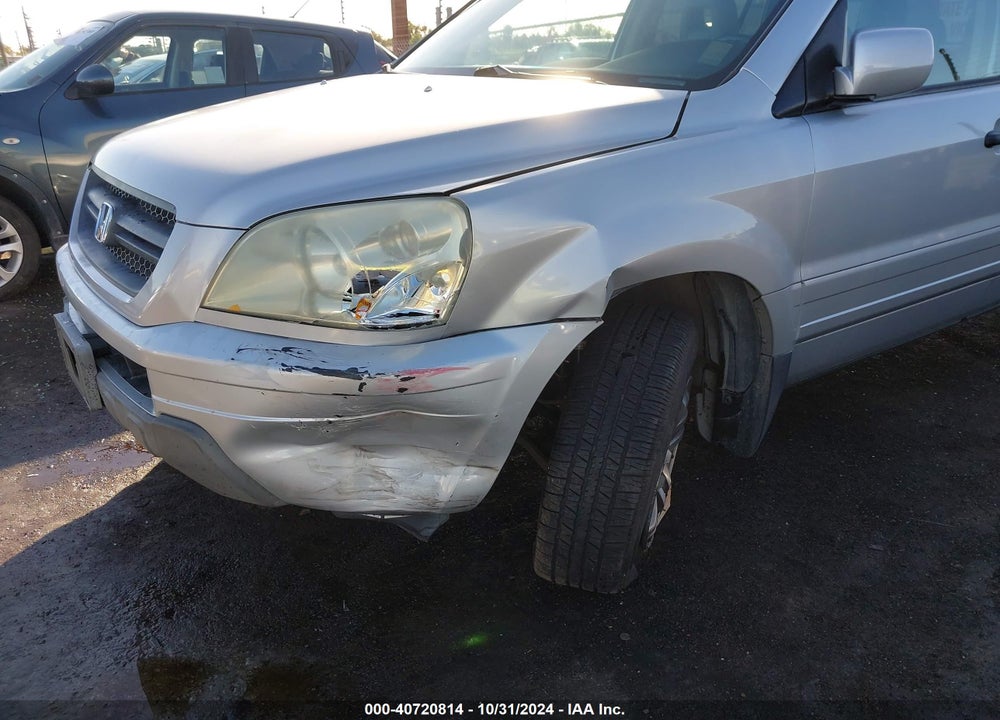 2003 HONDA PILOT EX-L VIN: 2HKYF18643H517194