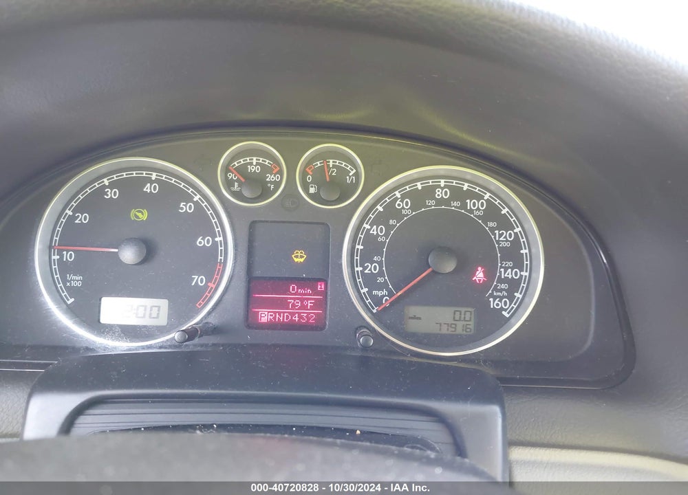 2004 VOLKSWAGEN PASSAT GLS VIN: WVWPD63B84P047308