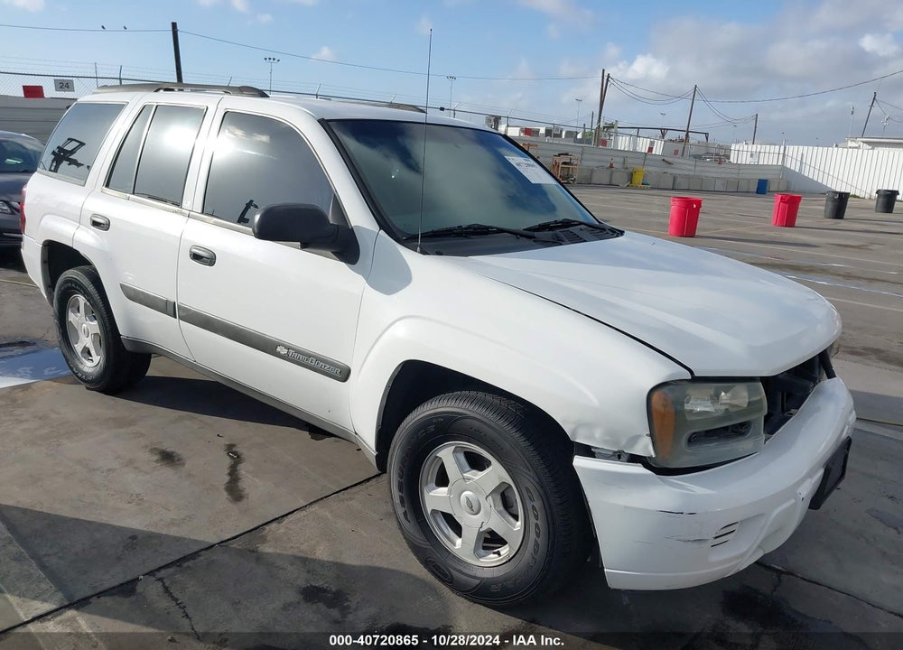 2003 CHEVROLET TRAILBLAZER LS VIN: 1GNDS13S332392521