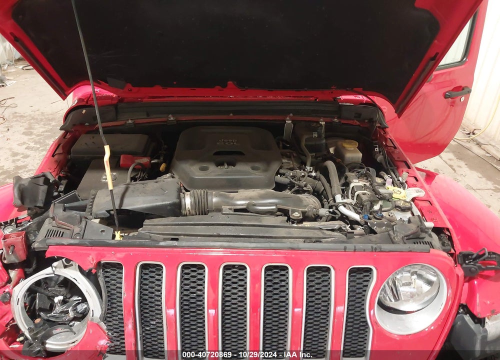2020 JEEP WRANGLER UNLIMITED SAHARA 4X4 VIN: 1C4HJXENXLW279407