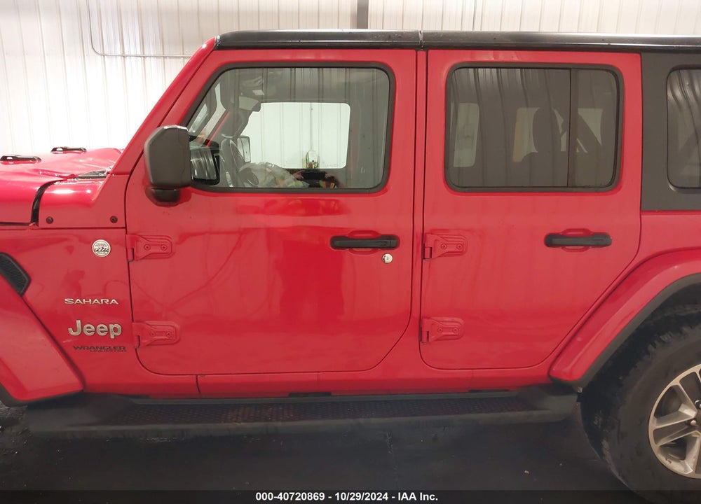 2020 JEEP WRANGLER UNLIMITED SAHARA 4X4 VIN: 1C4HJXENXLW279407