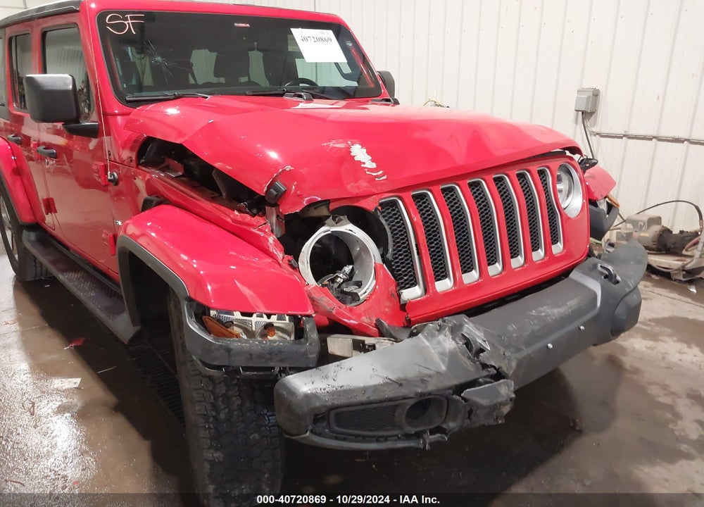 2020 JEEP WRANGLER UNLIMITED SAHARA 4X4 VIN: 1C4HJXENXLW279407
