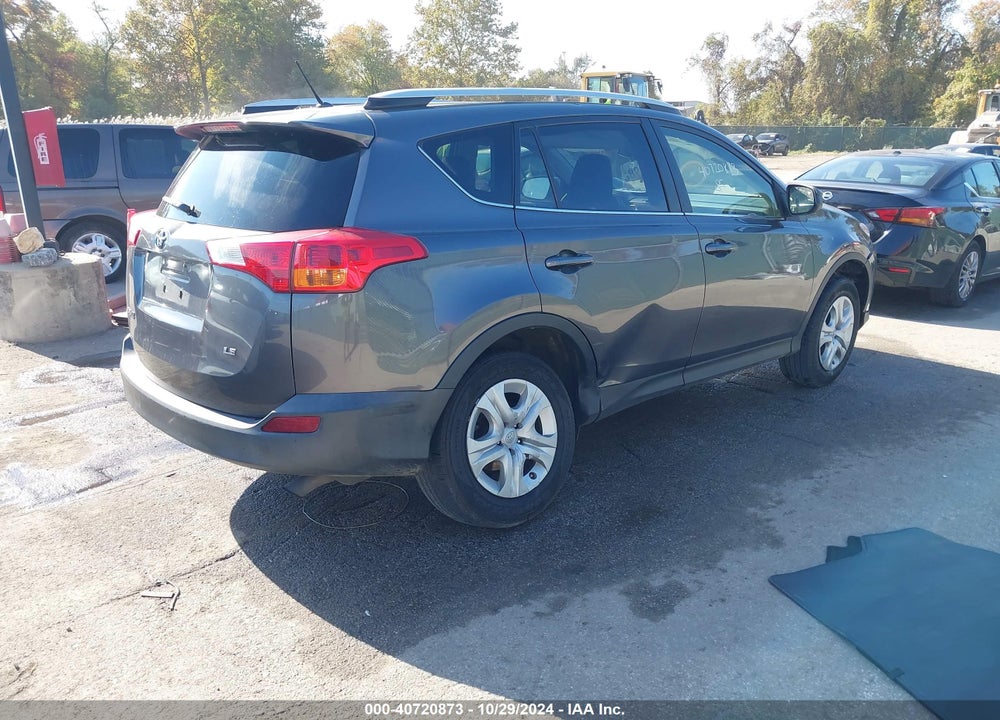 2013 TOYOTA RAV4 LE VIN: JTMZFREVXD5009666