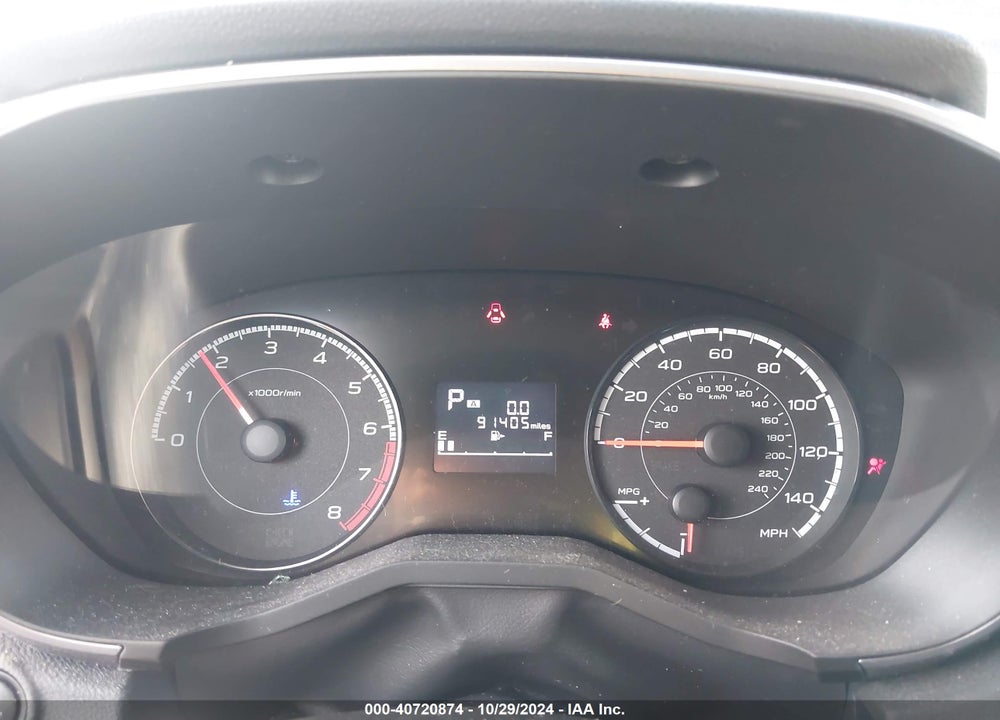 2019 SUBARU CROSSTREK 2.0I PREMIUM VIN: JF2GTACC5K8286290