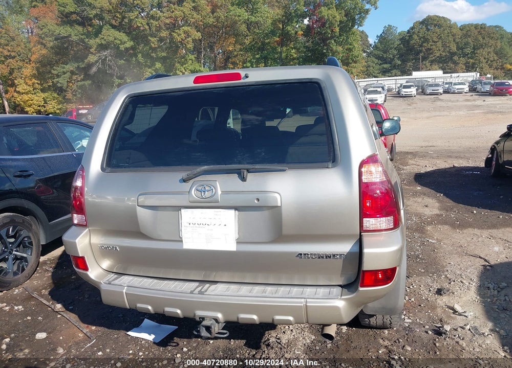 2004 TOYOTA 4RUNNER SR5 V6 VIN: JTEZU14RX40035916
