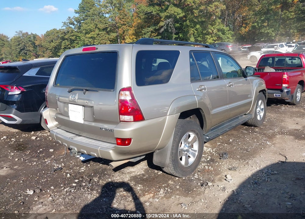 2004 TOYOTA 4RUNNER SR5 V6 VIN: JTEZU14RX40035916