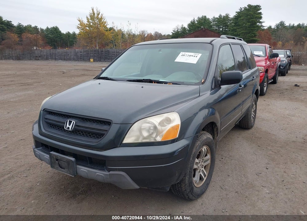2005 HONDA PILOT EX VIN: 5FNYF18455B049704