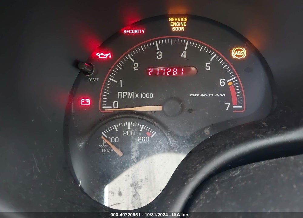2005 PONTIAC GRAND AM GT VIN: 1G2NW12E85M164538