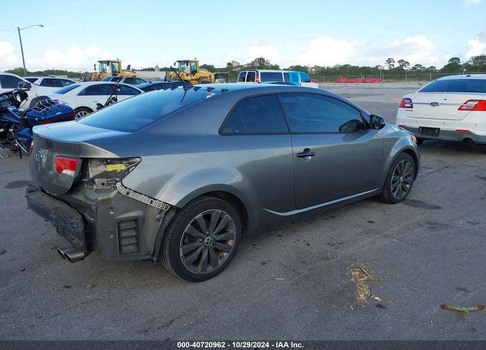 2012 KIA FORTE KOUP SX VIN: KNAFW6A30C5505772