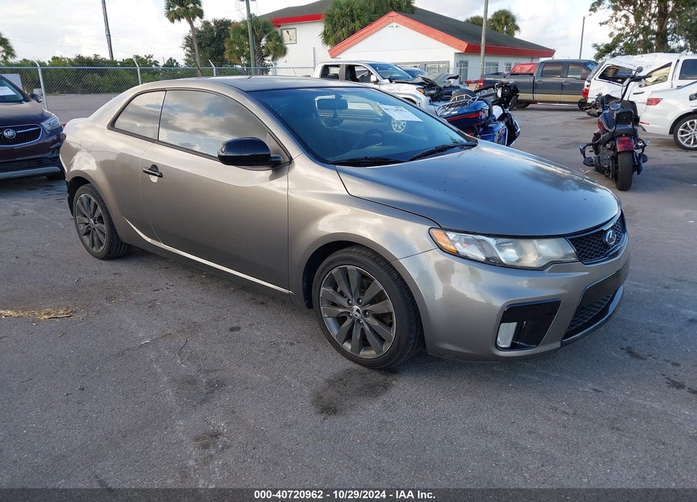2012 KIA FORTE KOUP SX VIN: KNAFW6A30C5505772