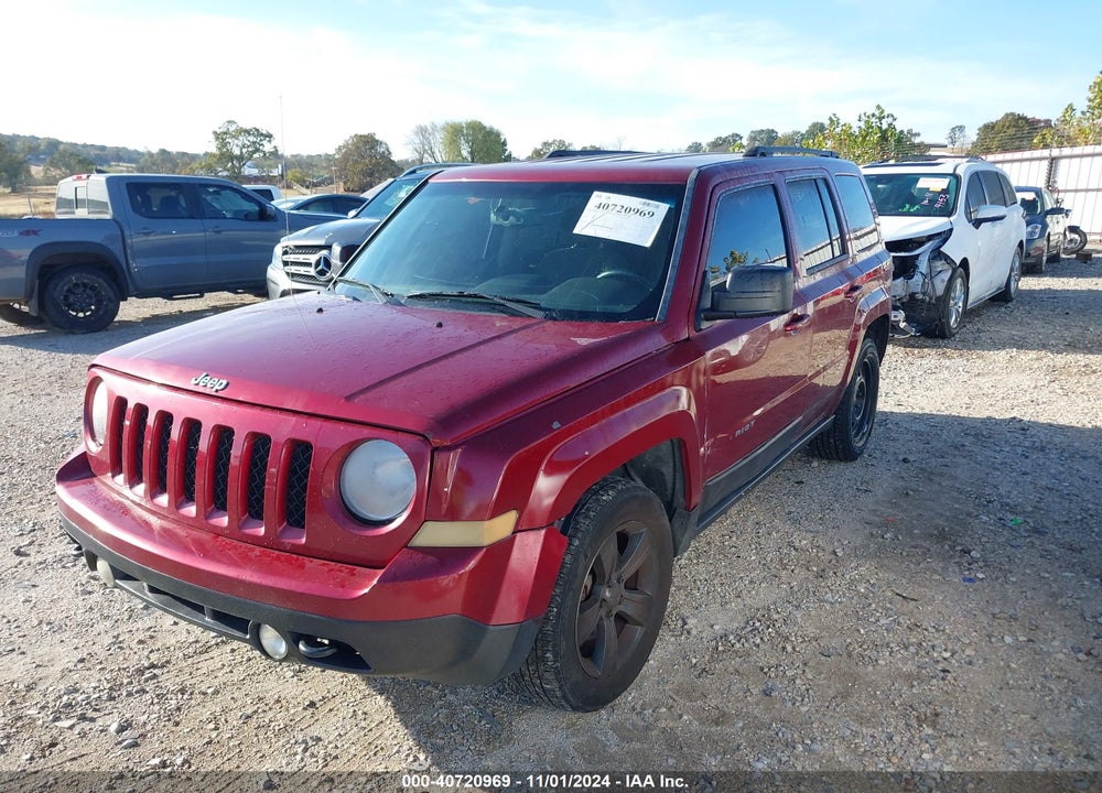 2014 JEEP PATRIOT LATITUDE VIN: 1C4NJRFB6ED630010