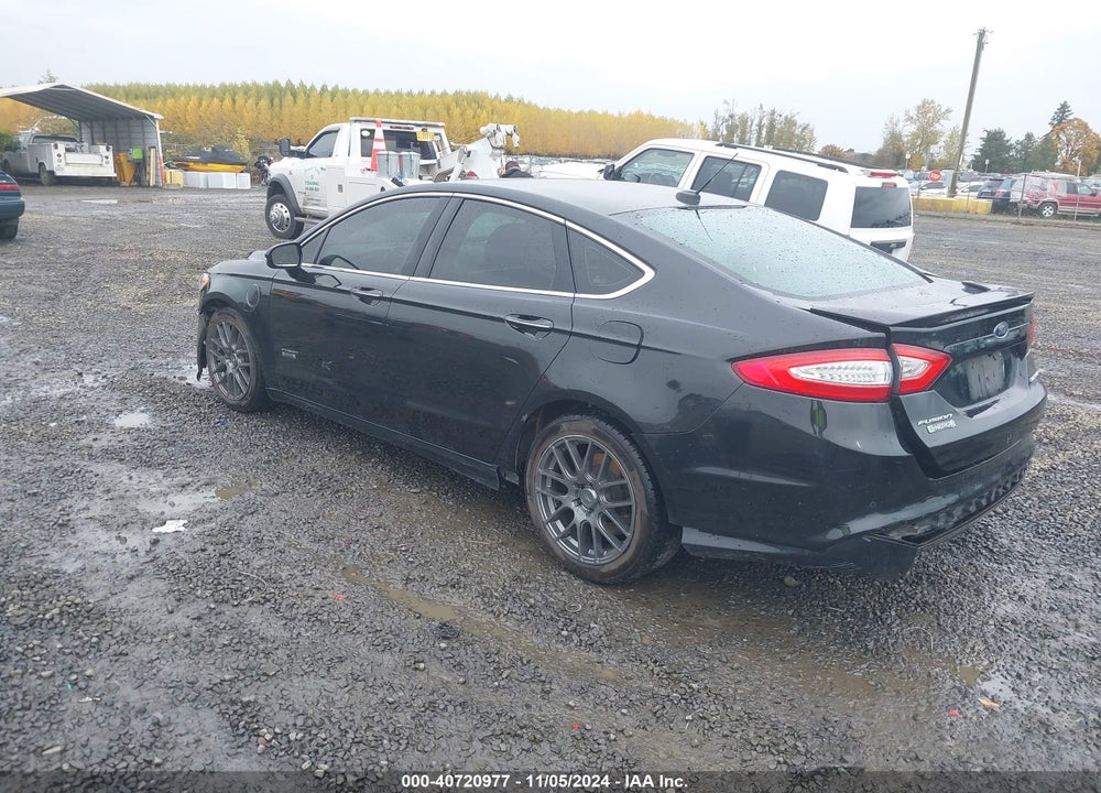 2014 FORD FUSION ENERGI TITANIUM VIN: 3FA6P0SU0ER112428